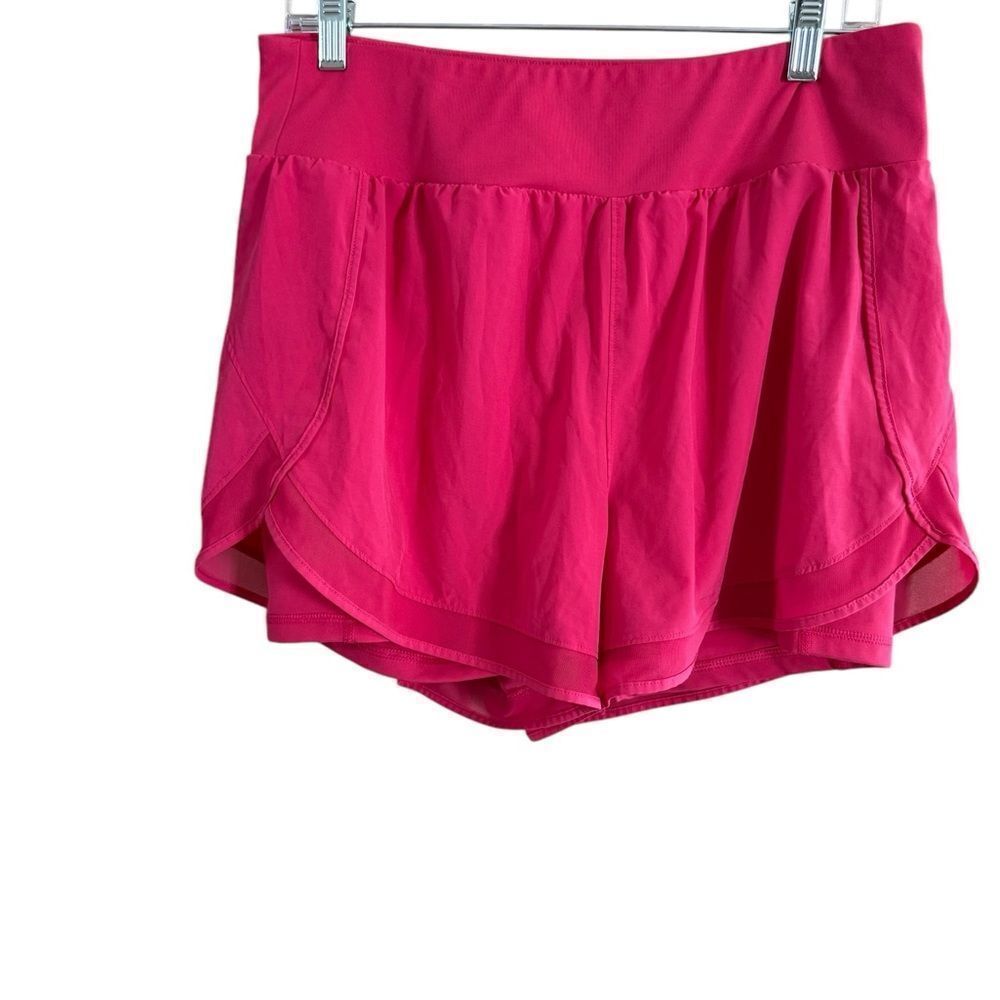 90 Degree By Reflex Pink Athletic Shorts - Picture 9 of 10